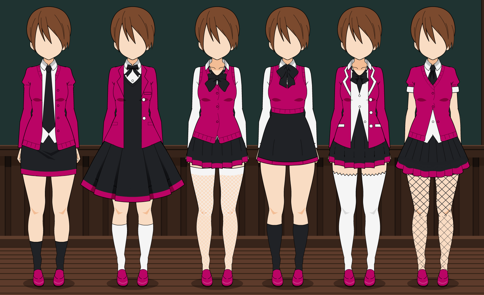 Kisekae Star P!tch School Uniform Ideas (w/ codes)