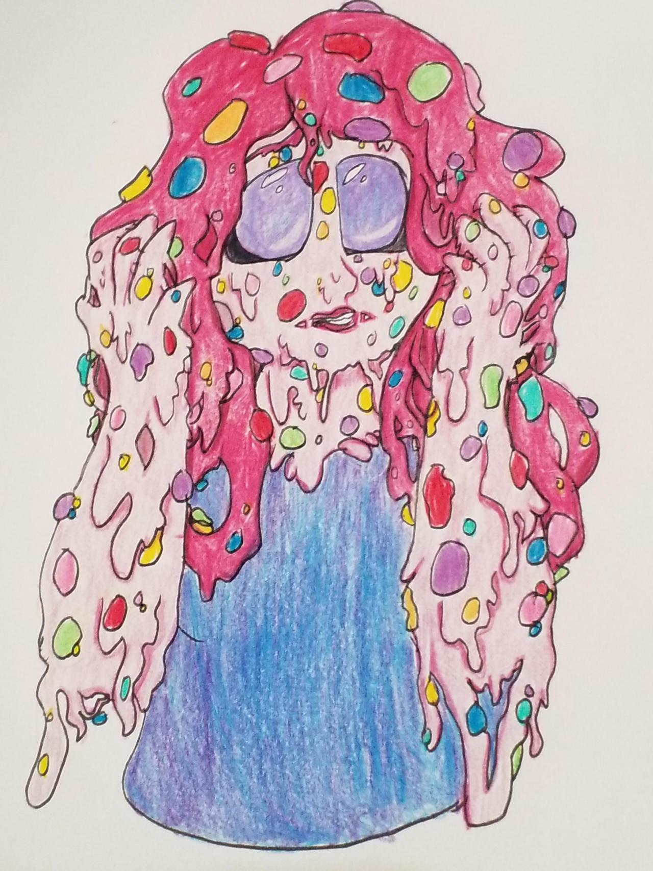 Gumdrop Angel/Birthday Gummy drawing by kattren on DeviantArt