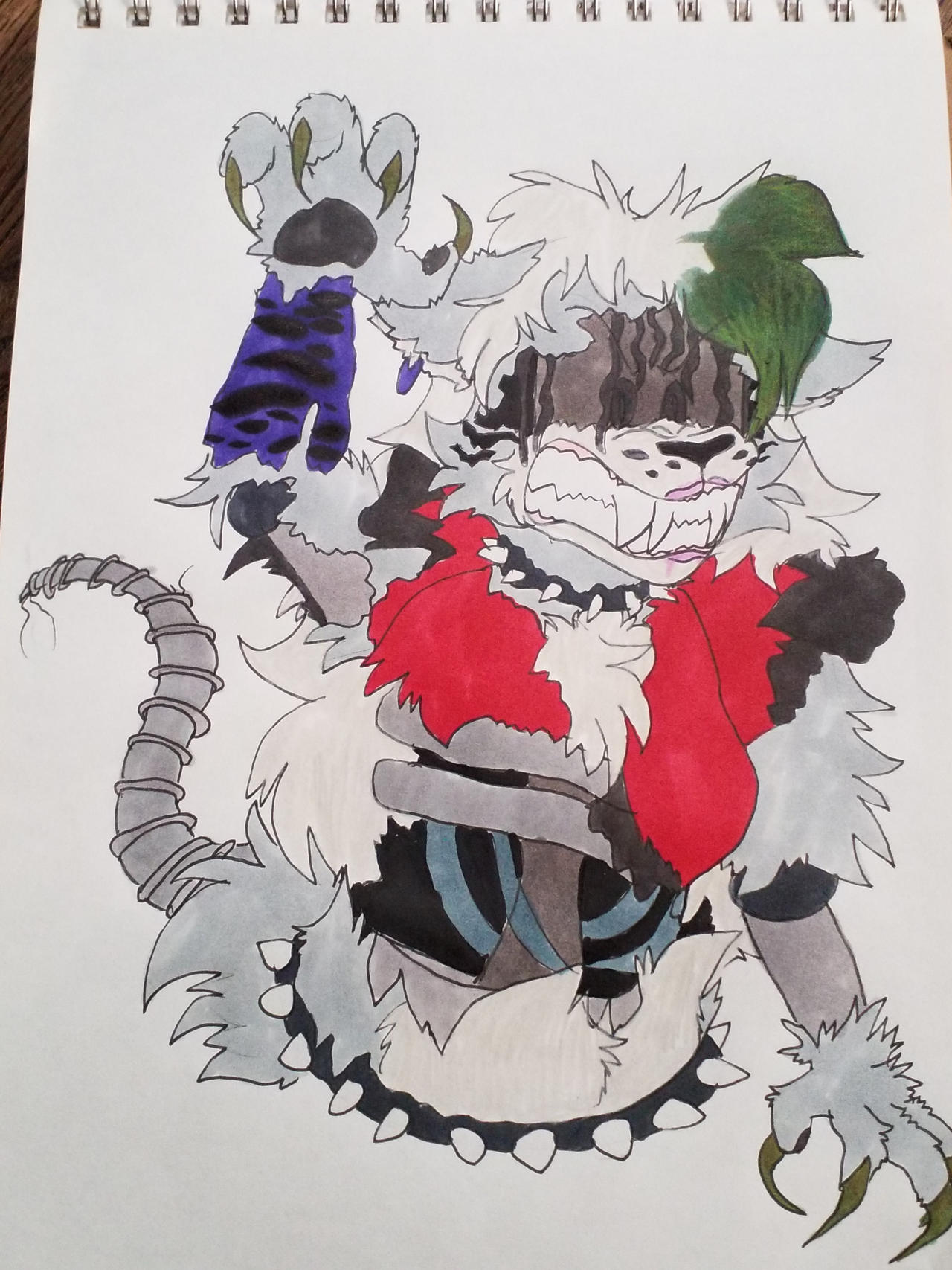Shattered Roxanne Wolf drawing by kattren on DeviantArt