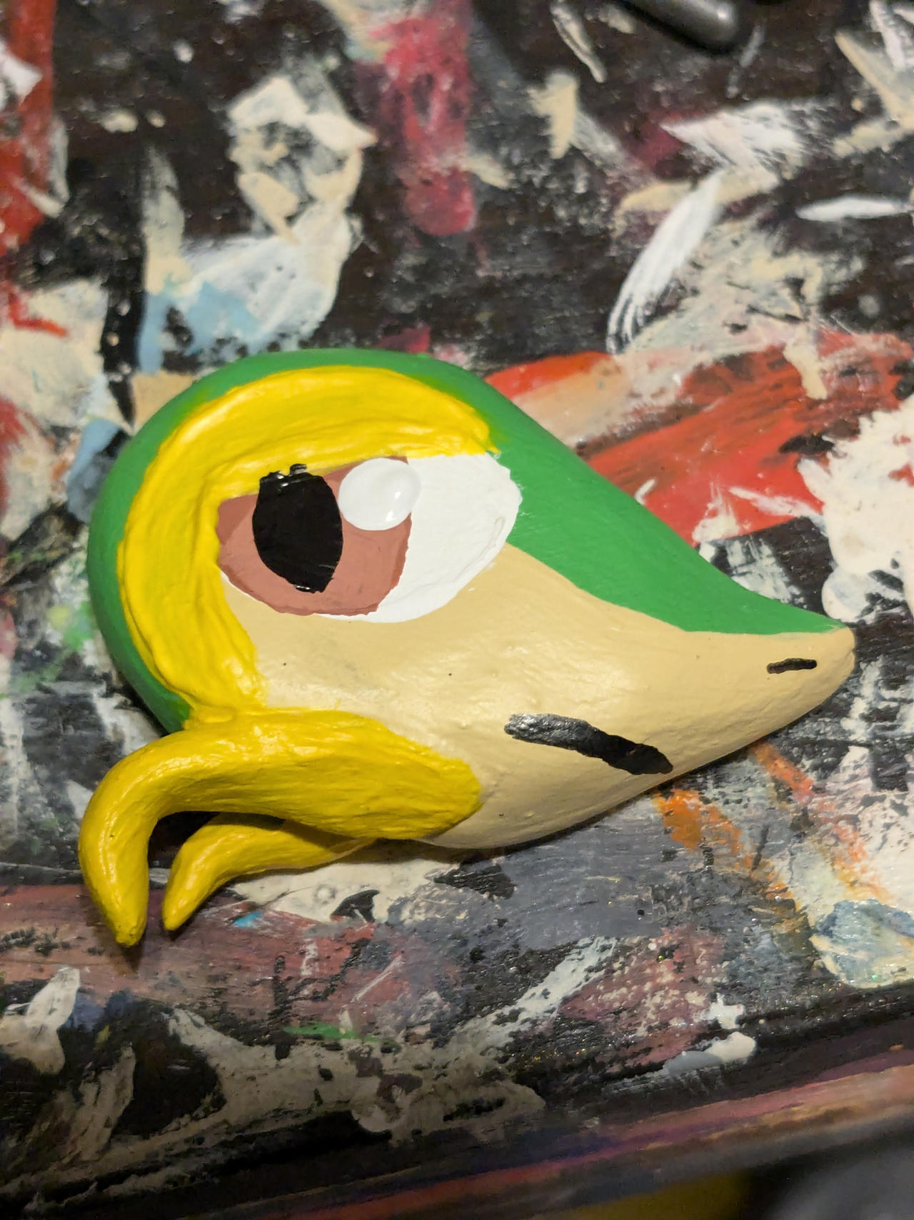 Deviantart Clay Snivy Clay Figure by kattren on DeviantArt