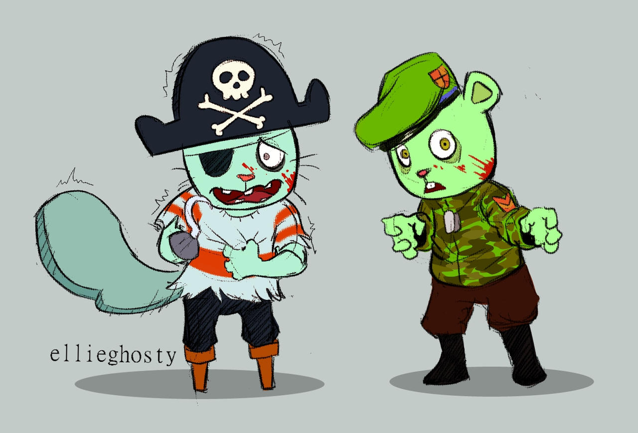Russell and Flippy by Ellieghosty on DeviantArt