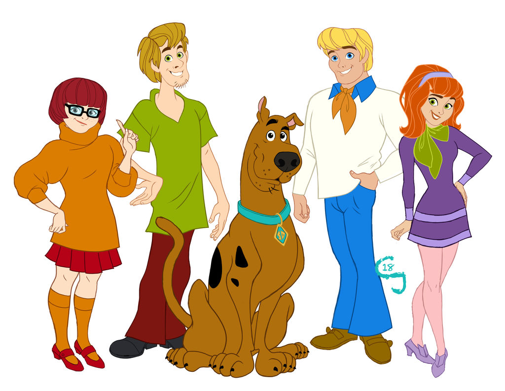 Scooby-Doo Gang by djeffers123 on DeviantArt