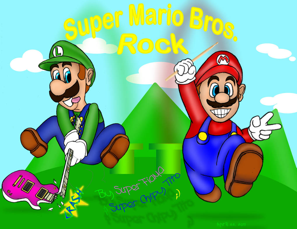 Super Mario Bros RocK by Fitito on DeviantArt