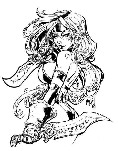 Mad's Monica Inked