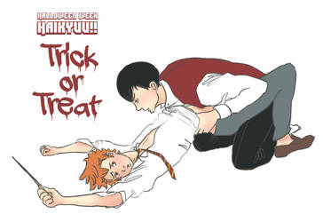 HinataxKAGEYAMA Halloween 01