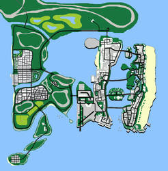 GTA Vice City - Extended Map