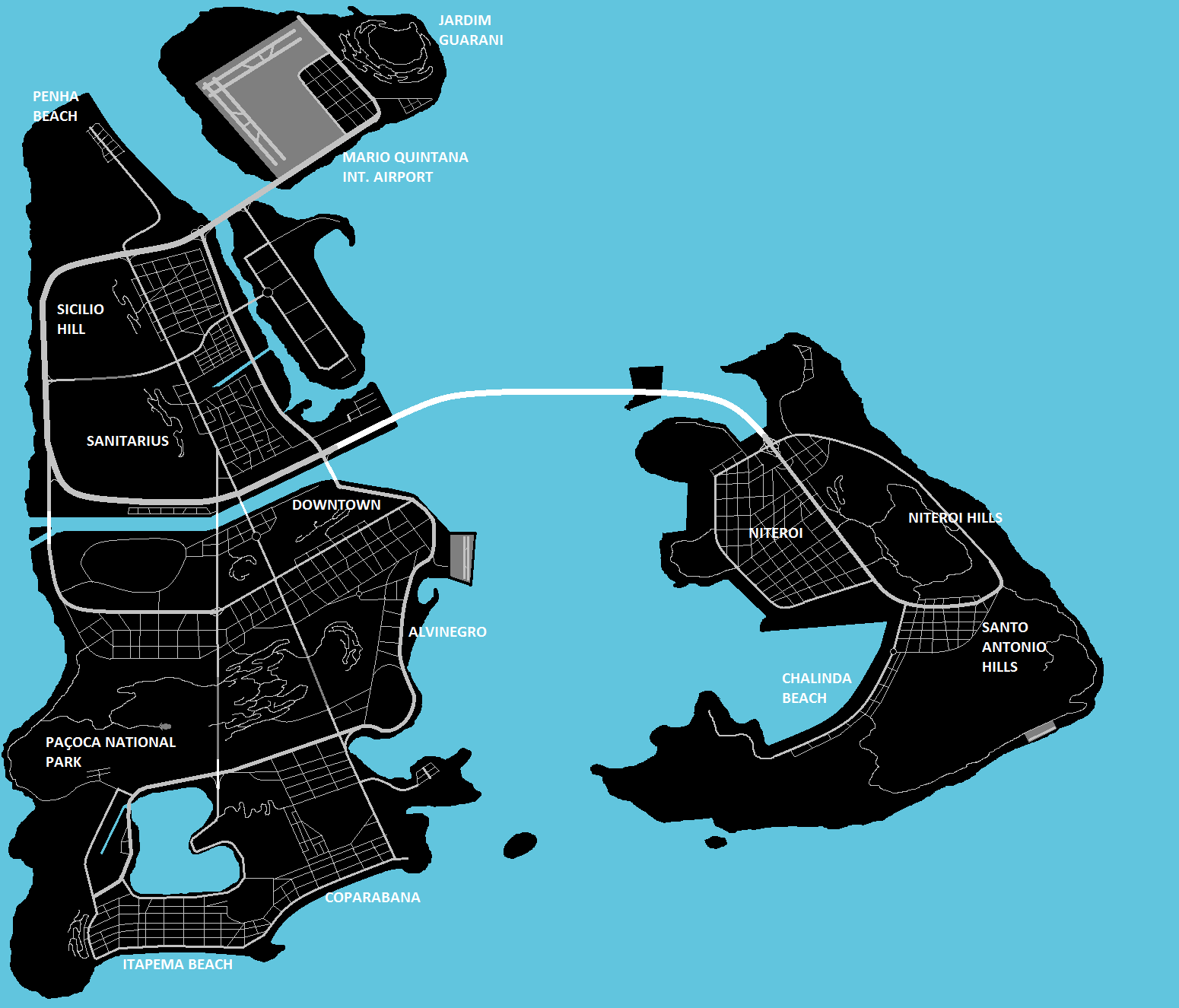 Grand Theft Auto 3  Liberty City Map (Isometric) by VGCartography on  DeviantArt