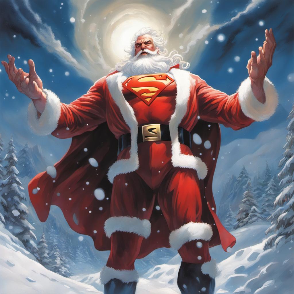 Santa Yeah Super Santa 4 by Antnysdaman on DeviantArt
