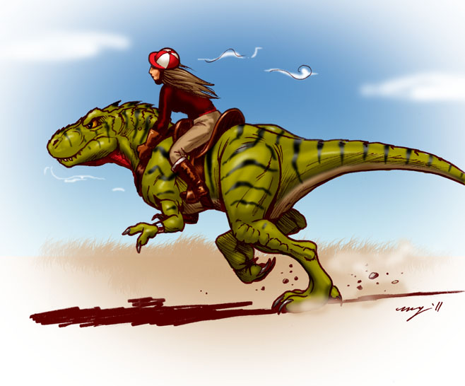 Run, Run, Dino Run by G33X-Studios on DeviantArt