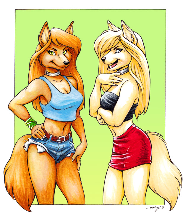 Gossip Girls by Dustmeat