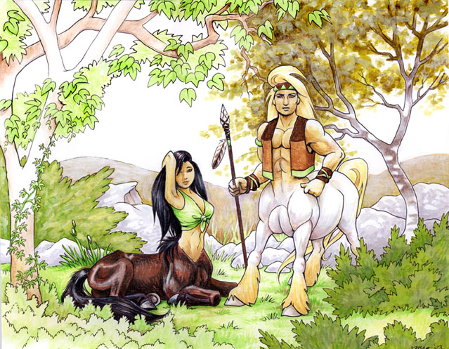 Centaurs in the Sycamores