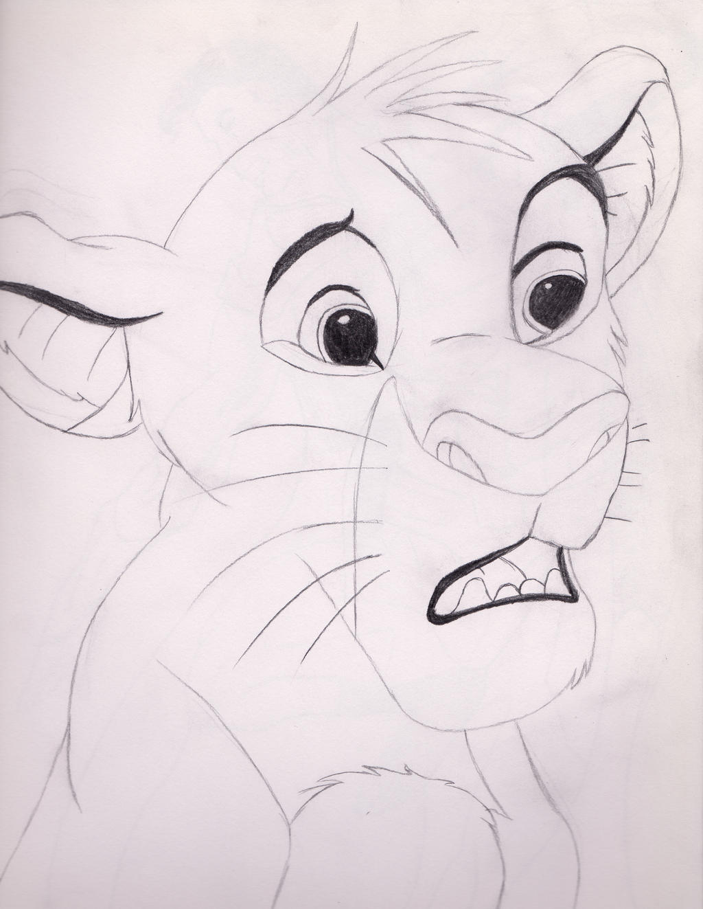 The Lion King - Simba sketch