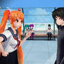 [MMD Yandere Simulator] Osana and Taro