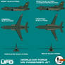Gerry Andersons UFO WAF M6 Passenger Jet