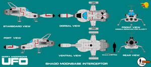 Gerry Andersons UFO Moonbase Interceptor REVISED