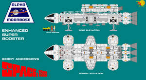 Gerry Andersons Space 1999 Eagle Transporter Enhan