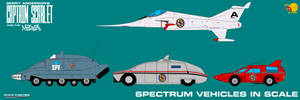 Gerry Andersons Captain Scarlet Spectrum Vehicles