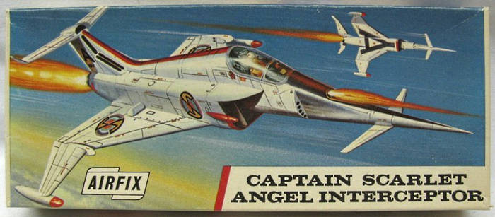 Airfix Angel Interceptor first issue box.