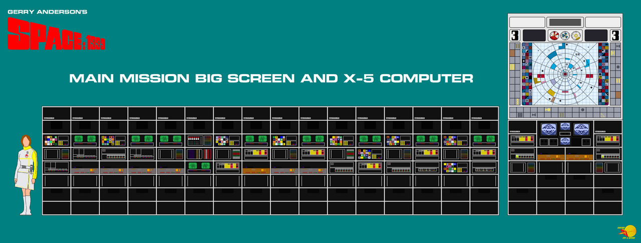 Space 1999 Main Mission Computer by ArthurTwosheds on DeviantArt