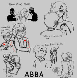 Connor X Evan Sketches