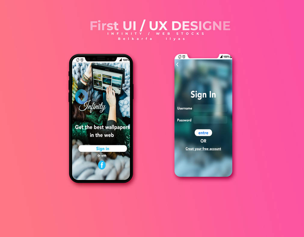 infinity | UI UX design by IlouS on DeviantArt
