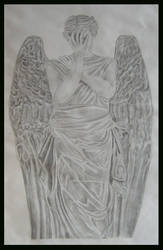 gravestone angel