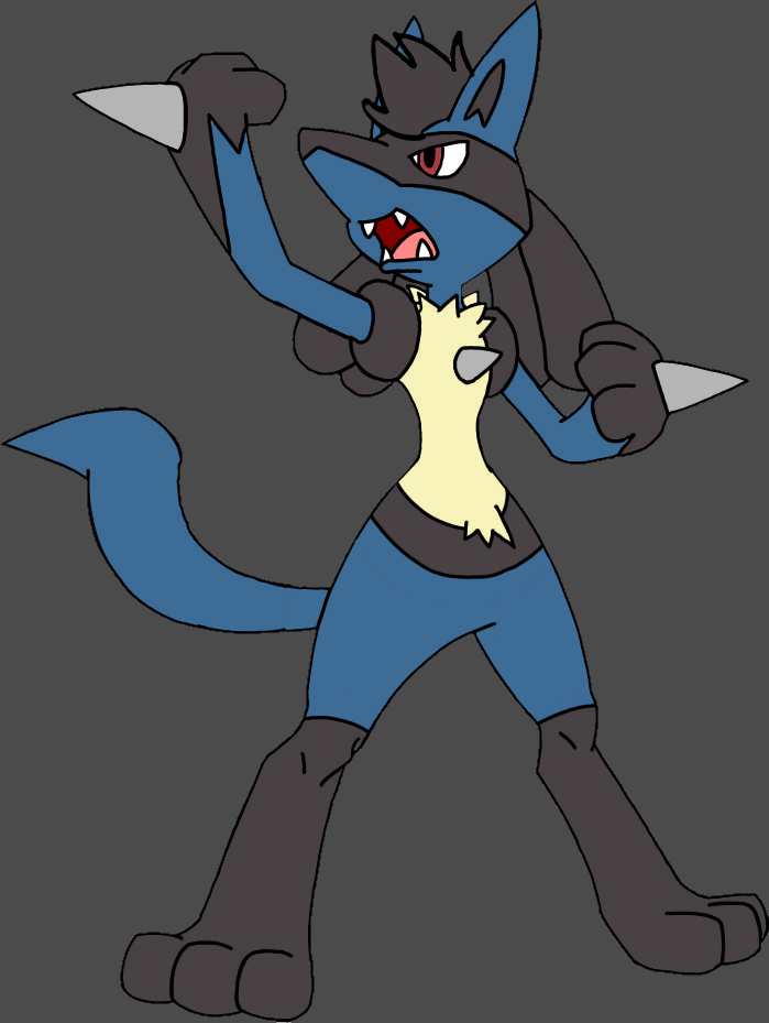 shiny lucario wallpaper by Elsdrake on DeviantArt