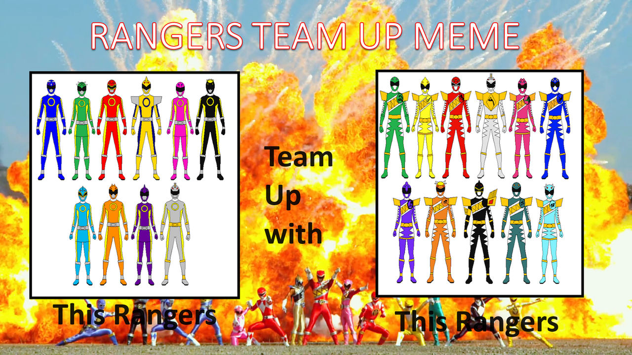 PRDB Team Up with PRJW Rangers by RedFalconRanger on DeviantArt