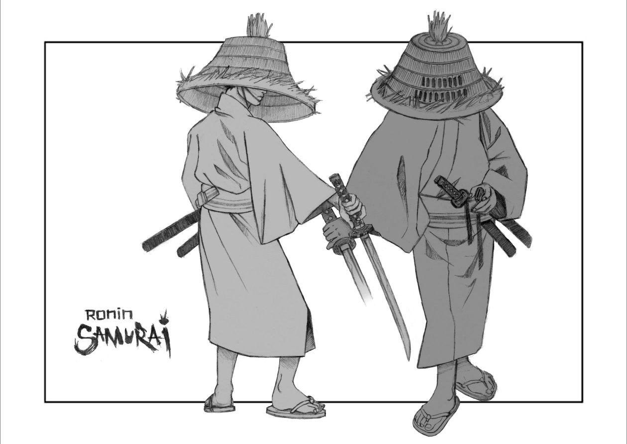 Ronin design sketch by rgm501 on DeviantArt