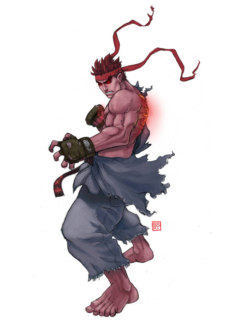 Evil Ryu 3d Model Evil Ryu SSF4 by rgm501 on DeviantArt
