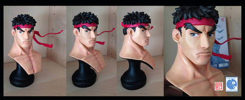 Ryu Bust Sculpture 1:4 scale