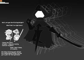 Black Slicing Knight