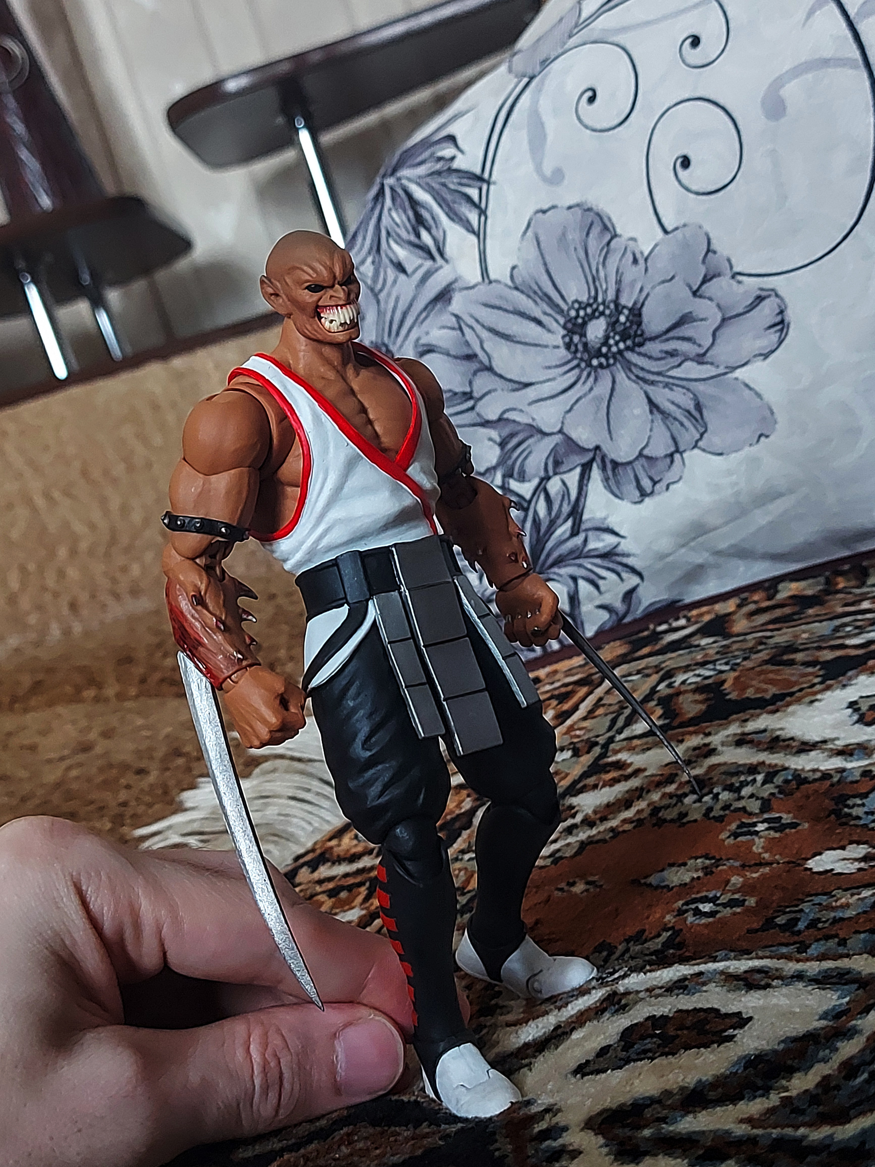 Preview of the Mortal Kombat Baraka Figure by Storm Collectibles