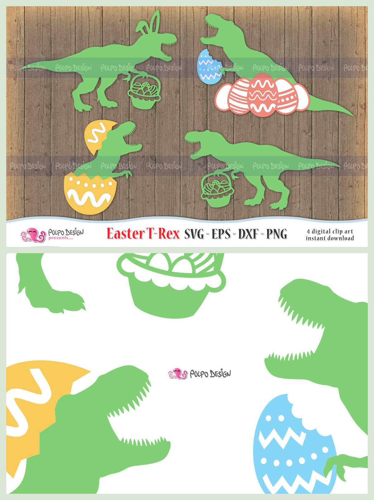 Download Easter T Rex Svg Eps Dxf Png By Polpodesign On Deviantart