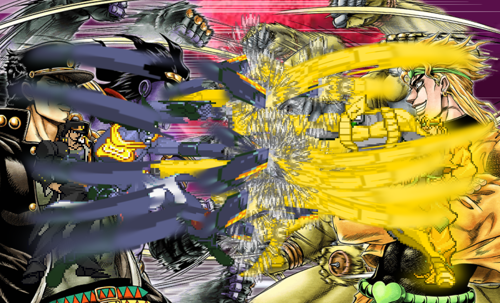 Za Warudo VS Star Platinum by Darkangelreturn on DeviantArt