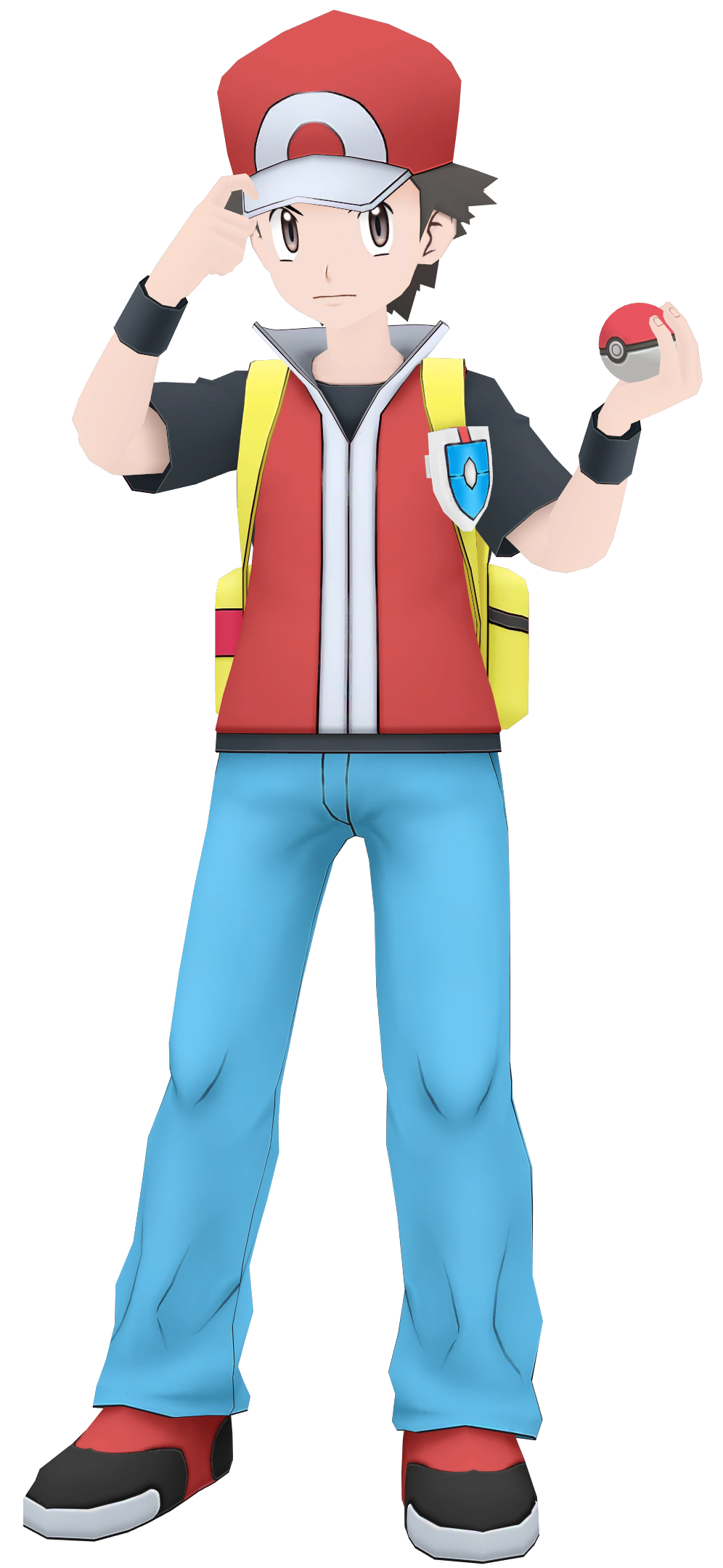 Pokemon Trainer Red by SpiritualPhoenixArt on DeviantArt