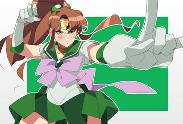 Sailor Moon - Makoto, Sailor Jupiter Fan art by Nisego