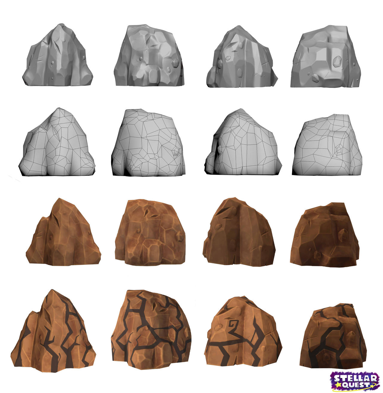 Character Big Rocks Cartoon big rock 3D by angiethecat2 on DeviantArt