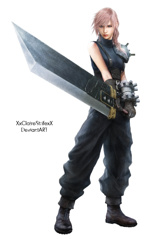 Lightning Returns: 1st Class  Soldier RENDER