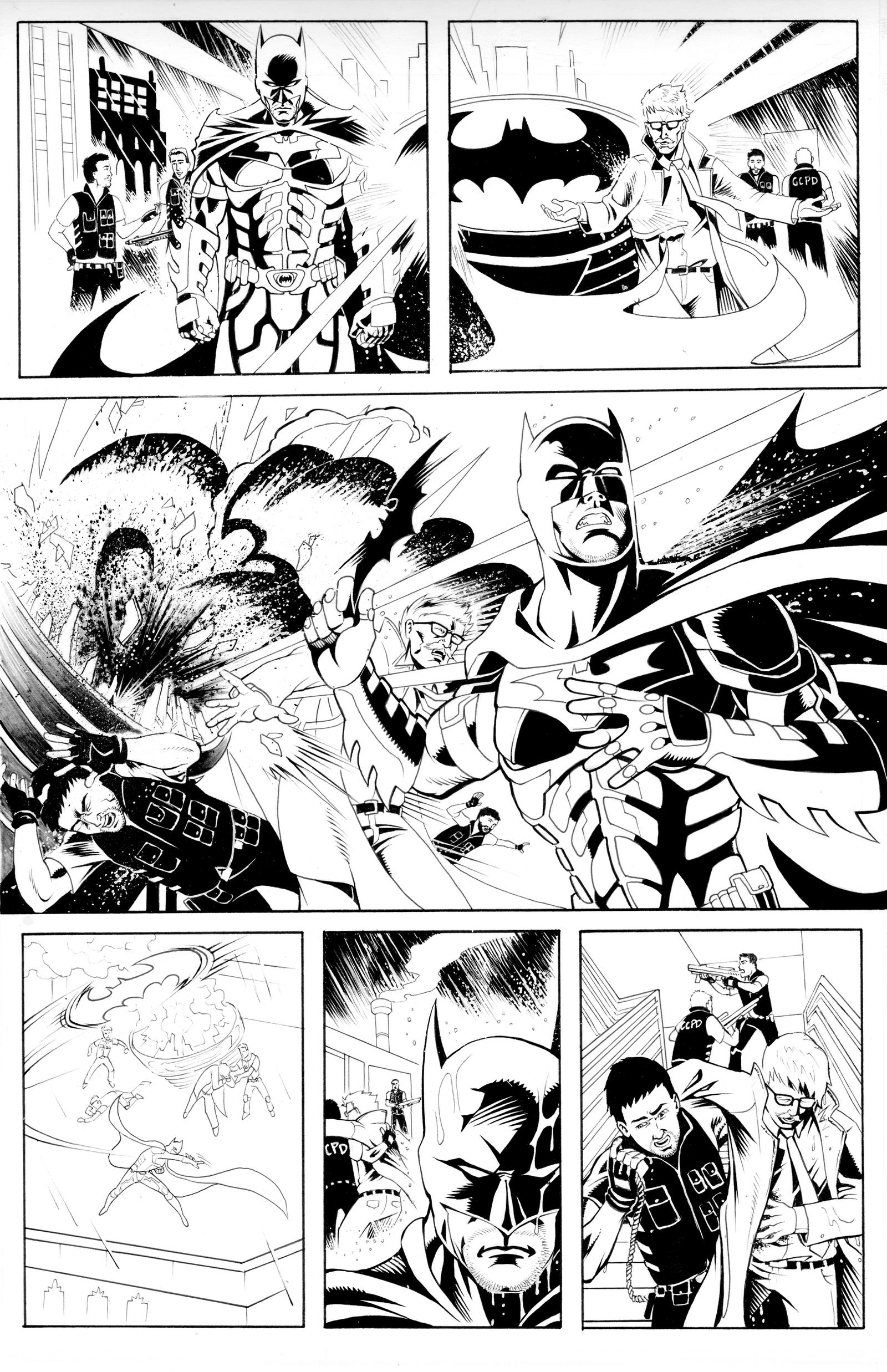 Batman vs. Predator Page 2