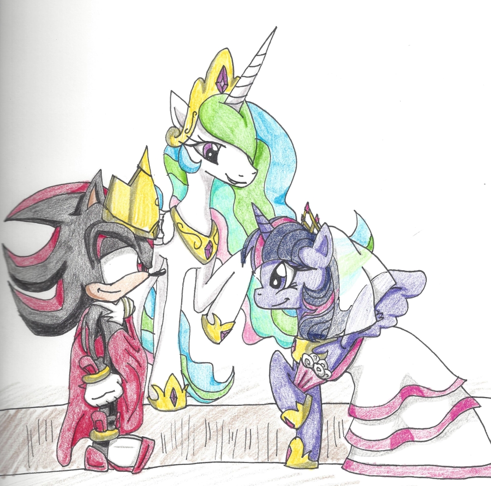 Shadow and Twilight Sparkle Wedding