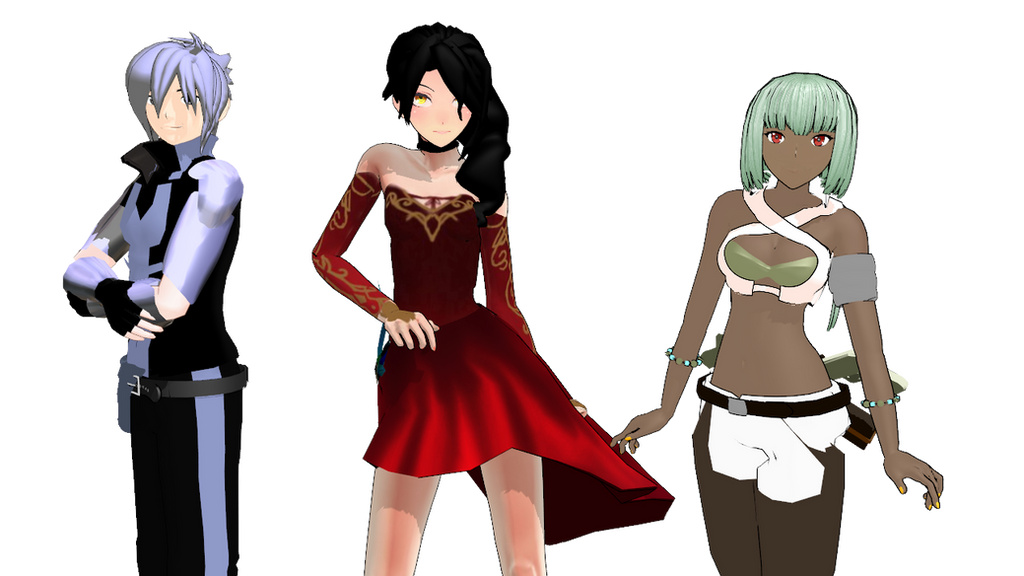 Md Rwby Base MMD RWBY Villains by MergedZamasuVA on DeviantArt