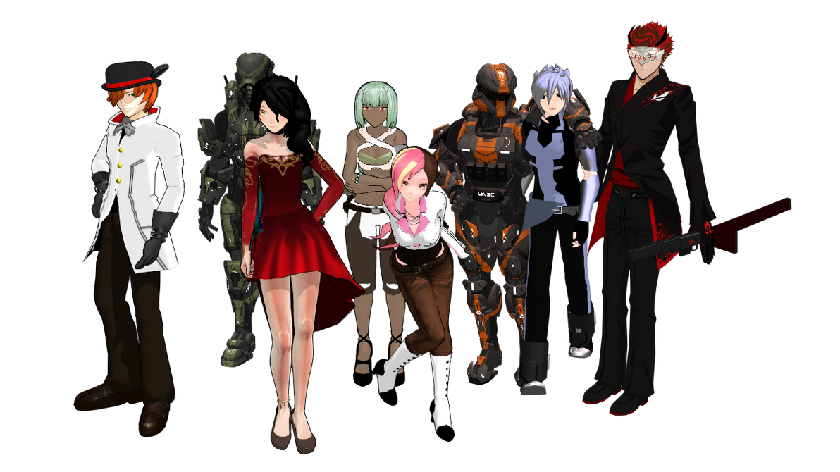 Evil Rwby RvB and RWBY Villains by MergedZamasuVA on DeviantArt