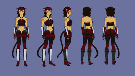 Star Wars X She-Ra Catra Design