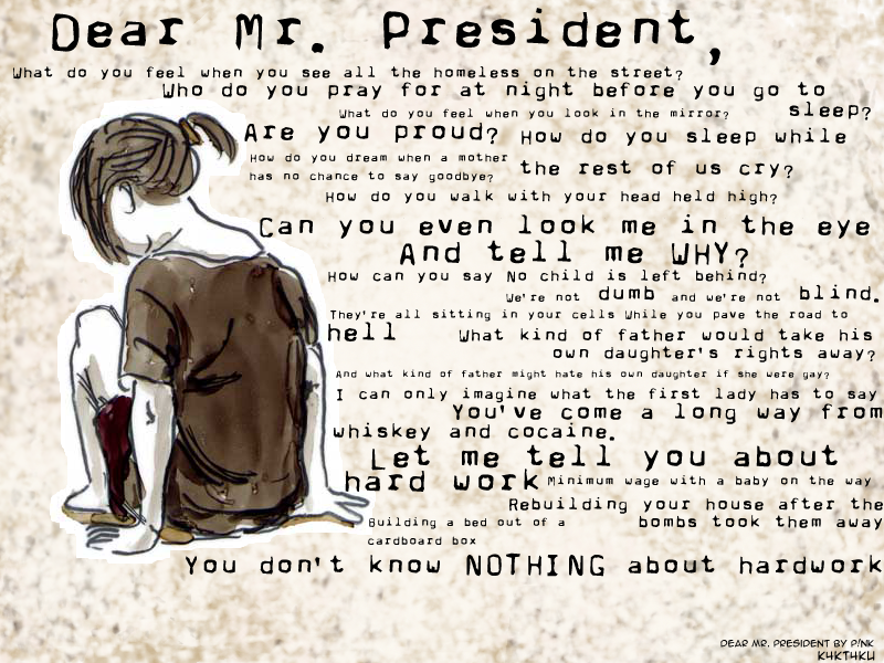 Dear Mr. President