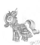 Steampunk Pony by ApplesOfSin