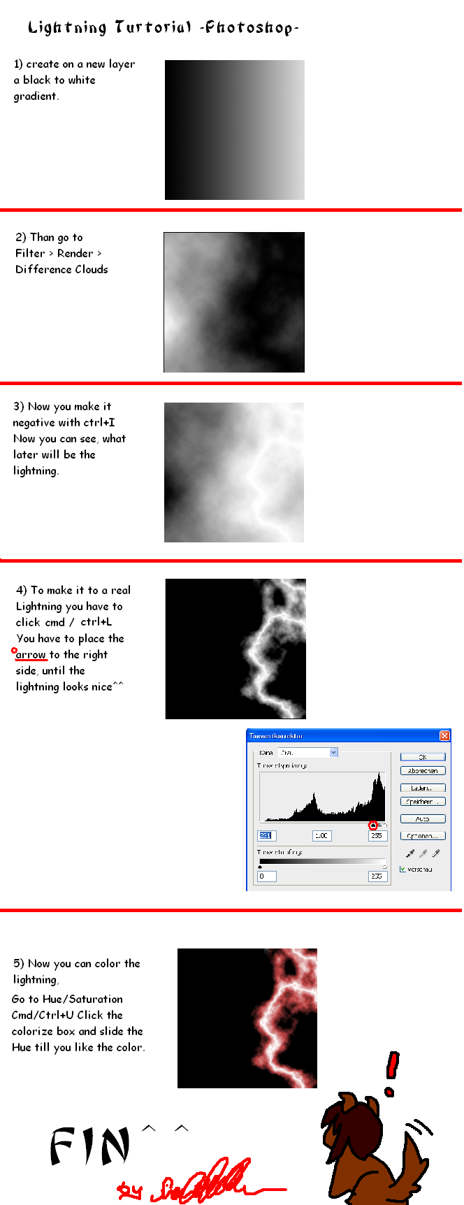 Lightning Tutorial Photoshop