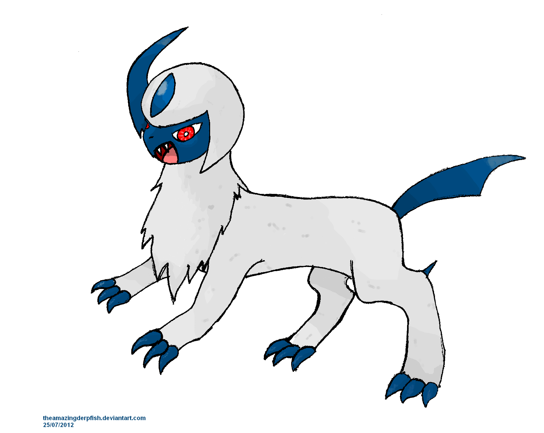 Absol v.1 by TheAmazingDerpfish on DeviantArt