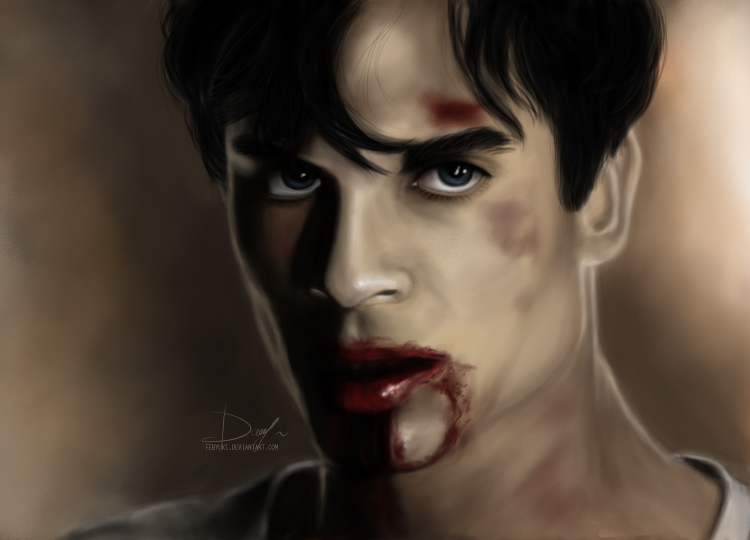 Damon by saro-sah on DeviantArt  Vampire drawings, Celebrity