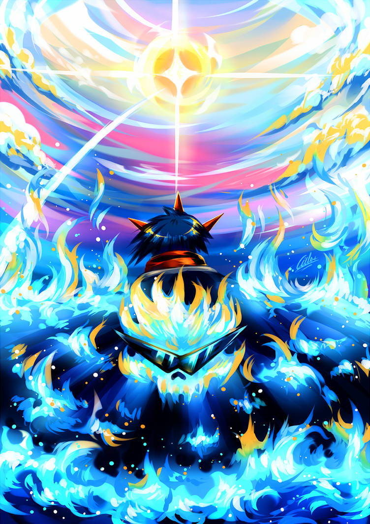 Gurren Lagann - Burning Soul by CIELO-PLUS
